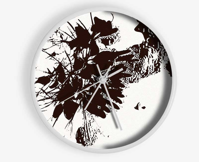 Retreat Brown Clock - Wallart-Direct UK