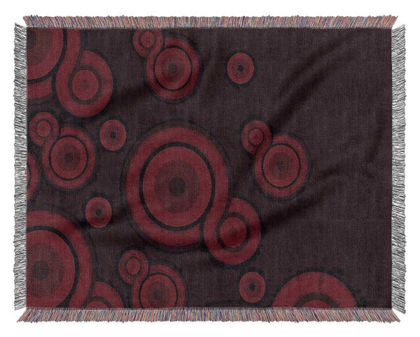 Red Fizz Woven Blanket