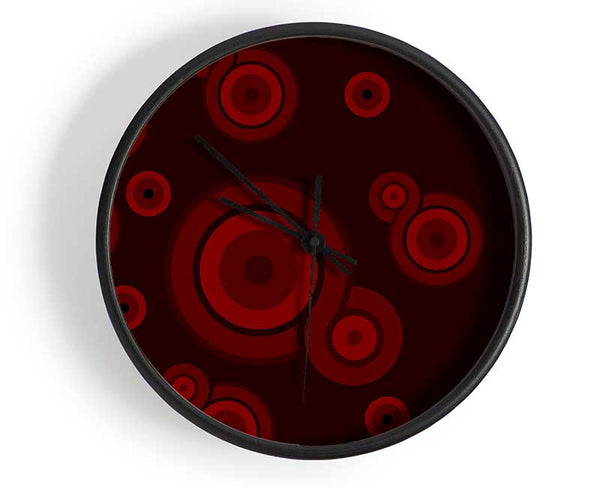 Red Fizz Clock - Wallart-Direct UK