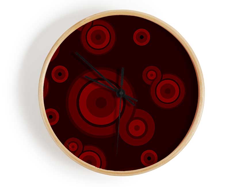 Red Fizz Clock - Wallart-Direct UK