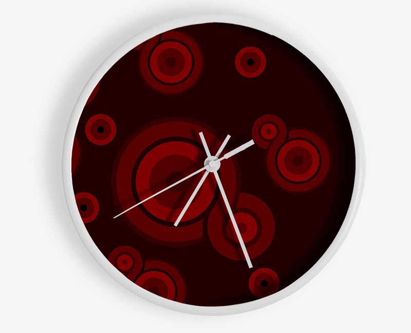 Red Fizz Clock - Wallart-Direct UK