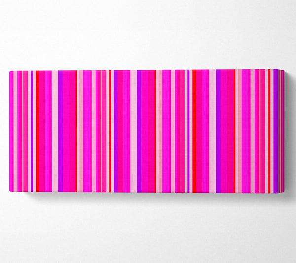 Retro Streifen Rosa