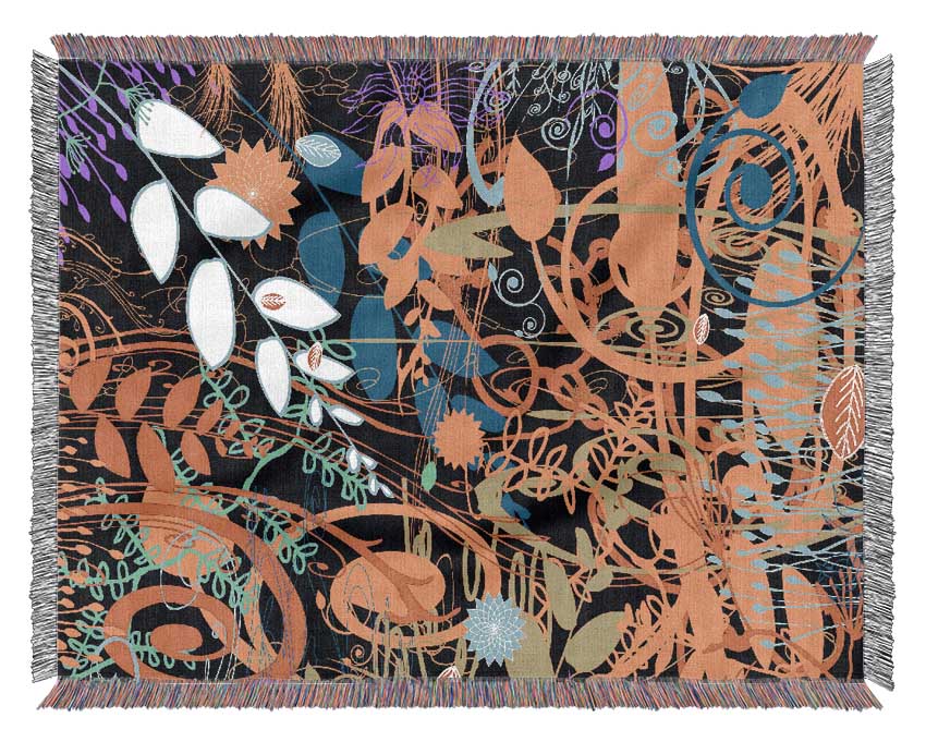 Magical Garden Woven Blanket