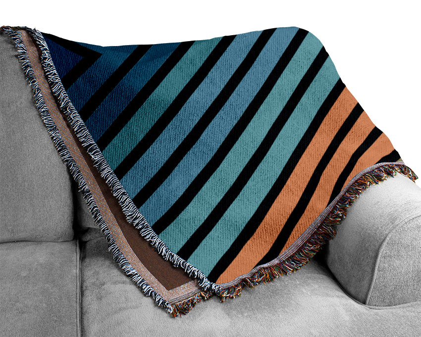 The Colourful Jigsaw Woven Blanket