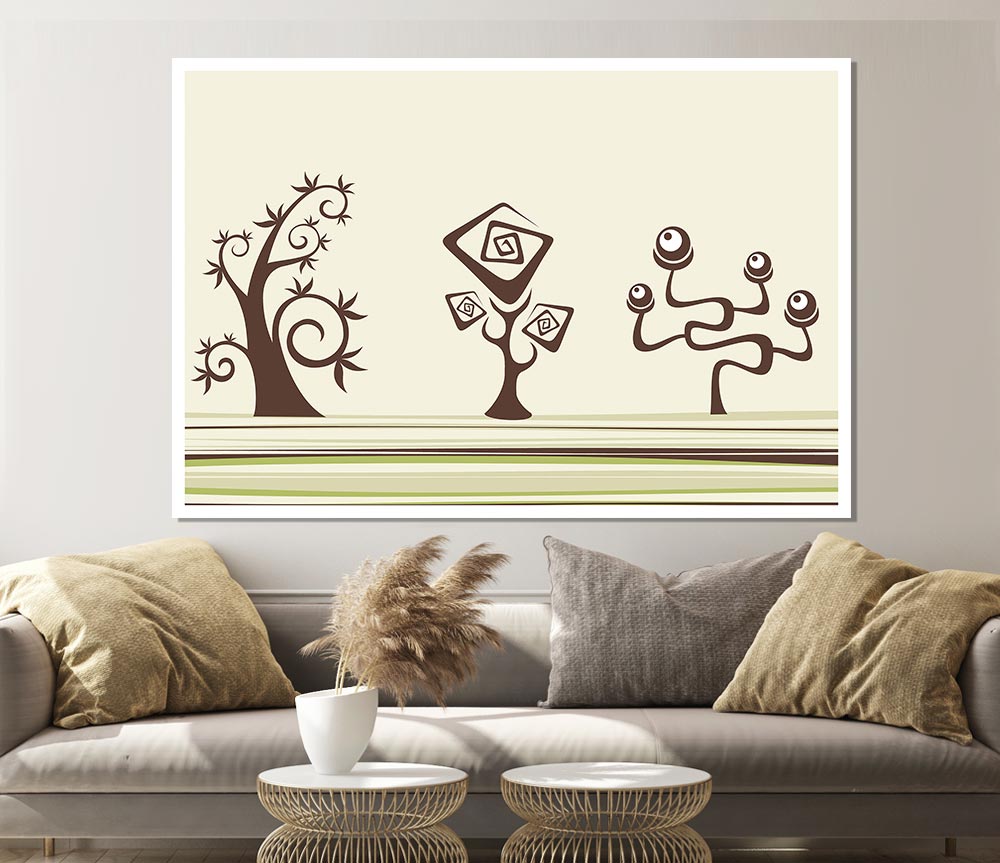 The Growth Print Poster Wall Art