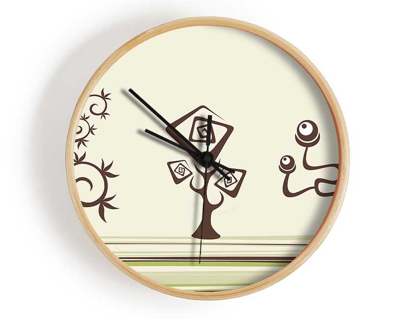 The Growth Clock - Wallart-Direct UK