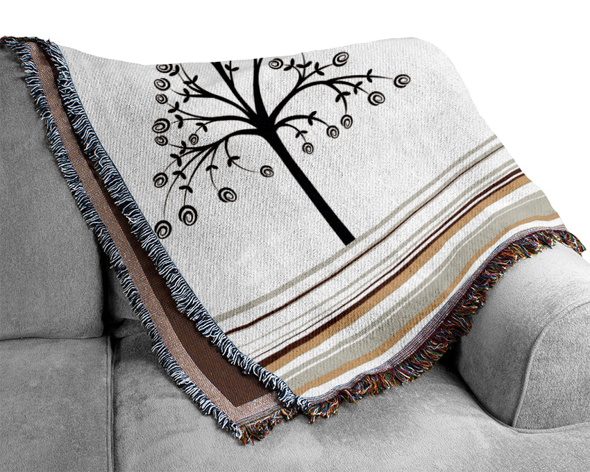 The Trees Of Life Woven Blanket