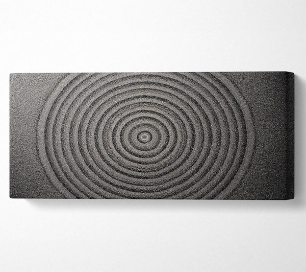Perfect Circular Sand Formation zen