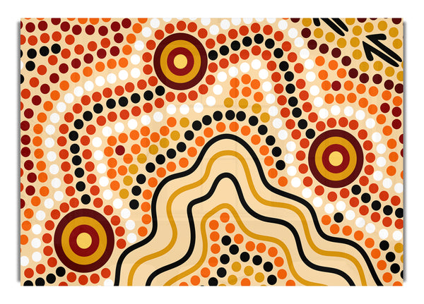 Australischer Sand Ethnisch