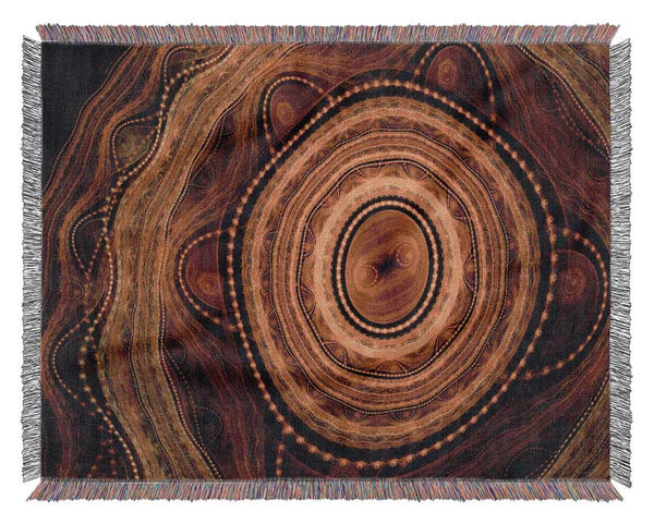 Aboriginal Tribal Power Woven Blanket