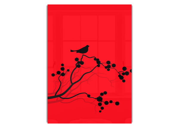 Red Humming Bird