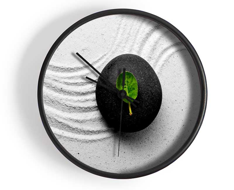 Zen Garden Pebble Clock - Wallart-Direct UK