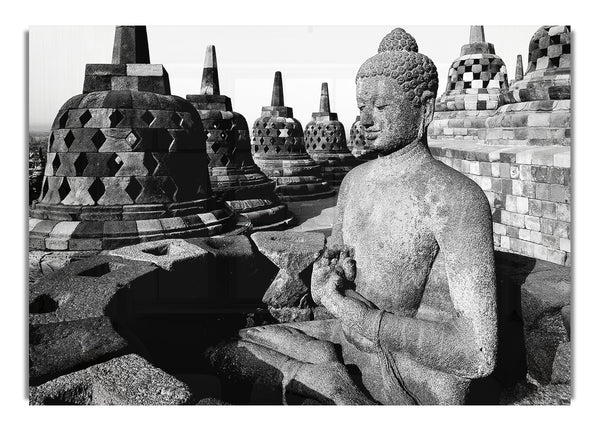 Friedliches Buddha-Zuhause