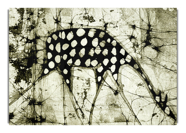 Einheimische Giraffe ethnisch