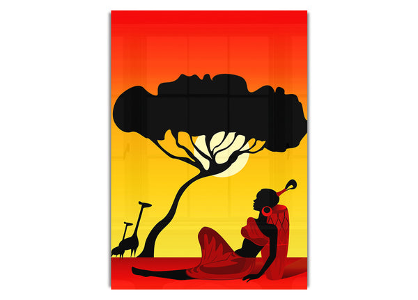Schatten vor der afrikanischen Sonne