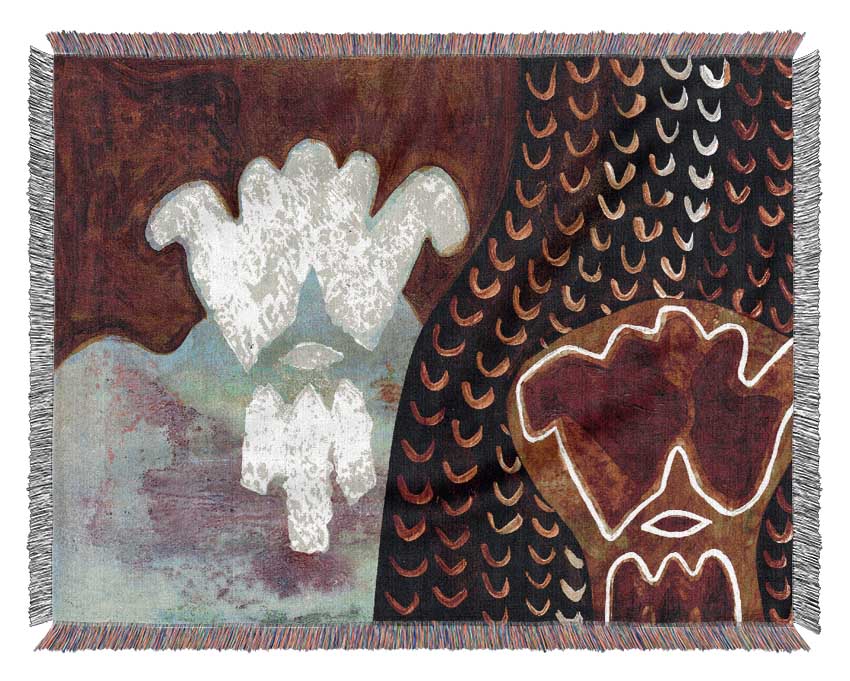 Aboriginal Mirage Woven Blanket