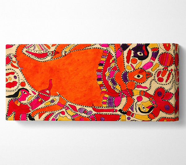 Aborigine-Madhubani