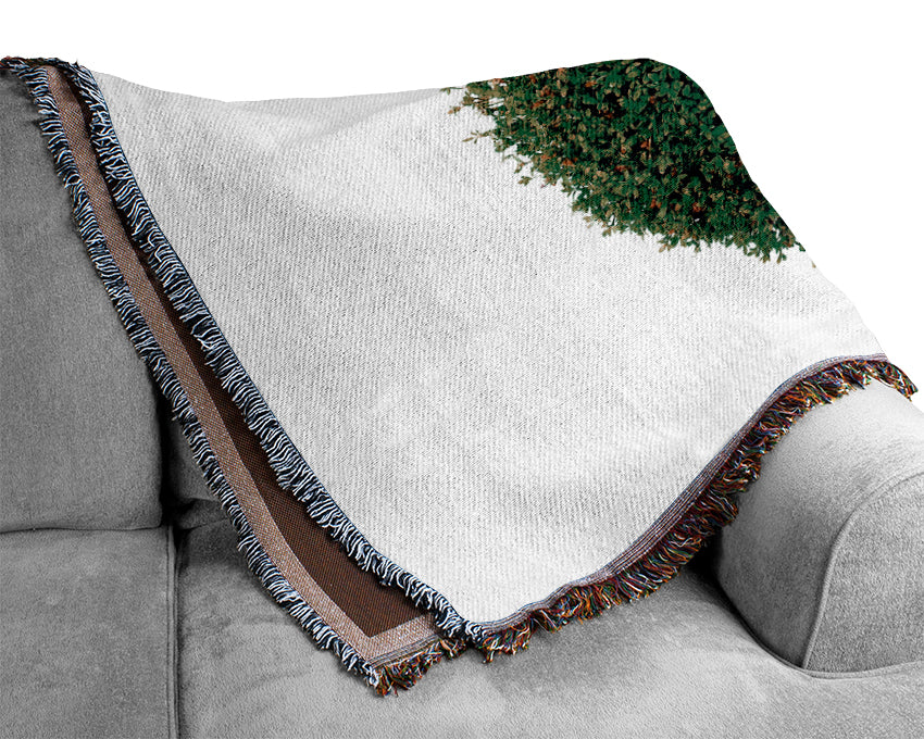 Ying And Yang Woven Blanket