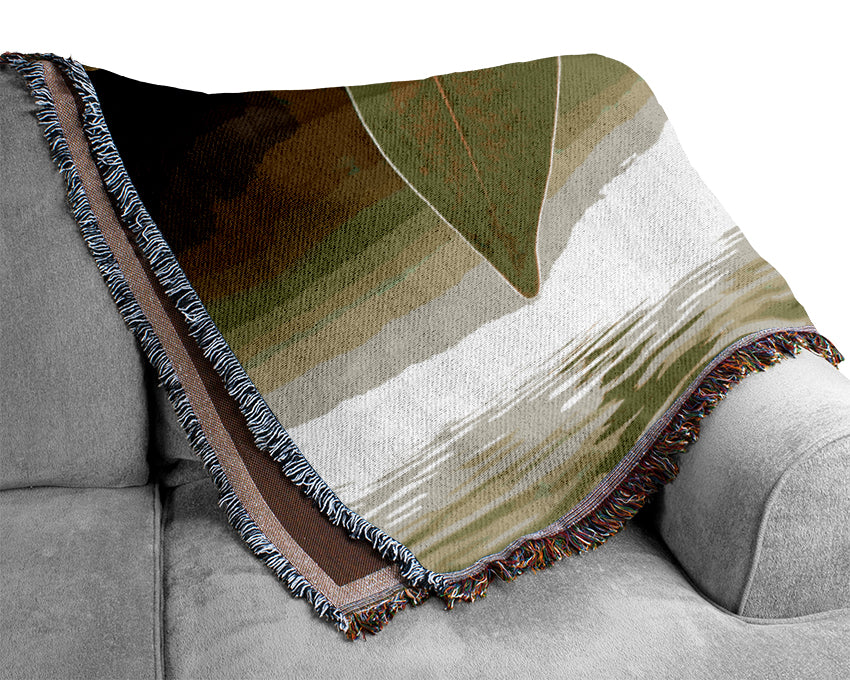 Tranquil Water Stones Woven Blanket