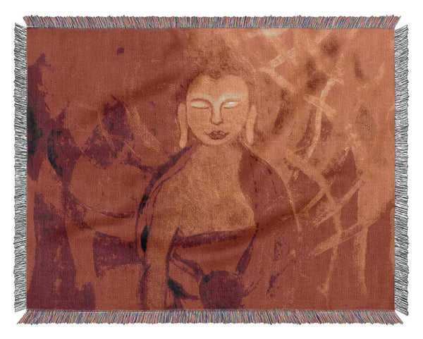 Buddha Beautiful Buddhism Woven Blanket