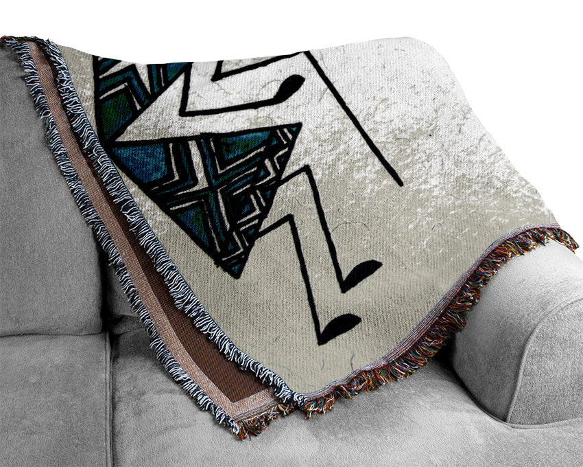 Warli-Albergo Dreams Woven Blanket