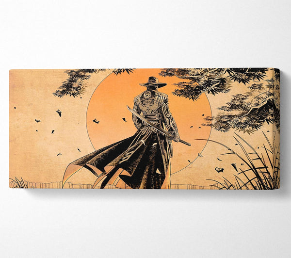 Japanese Samurai Sunset