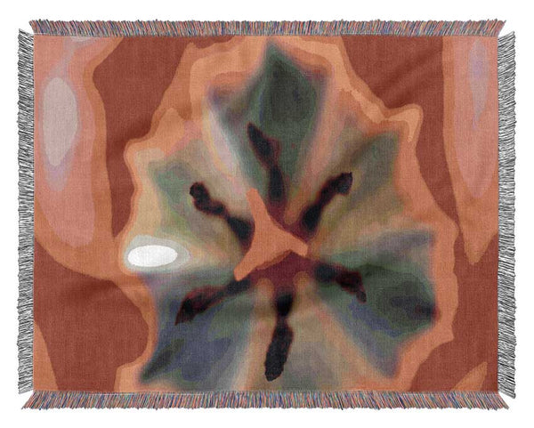 Inside A Tulip Woven Blanket