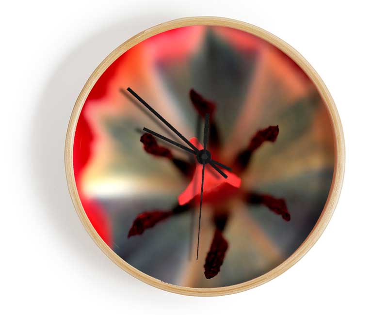 Inside A Tulip Clock - Wallart-Direct UK