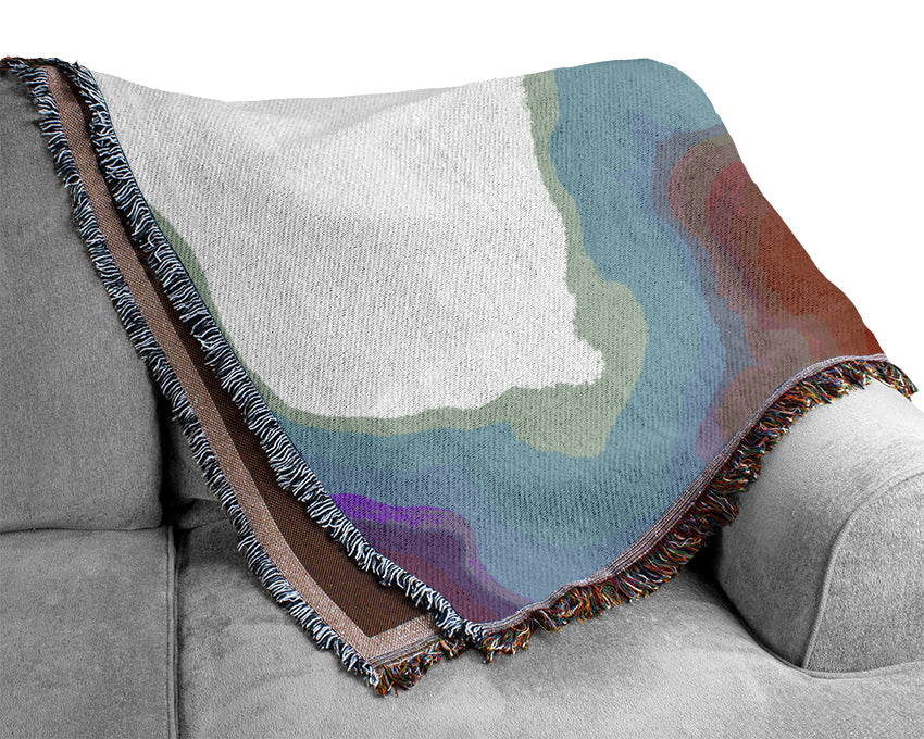 Leaves Close Up Woven Blanket