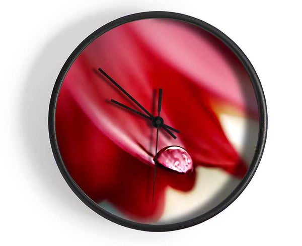 Drop On Flower Petal Clock - Wallart-Direct UK