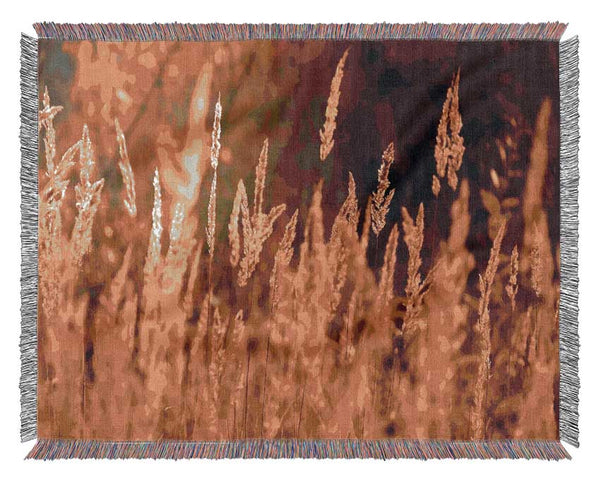 Golden Field Woven Blanket