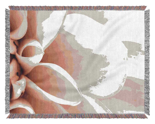 Delicate Petals Woven Blanket