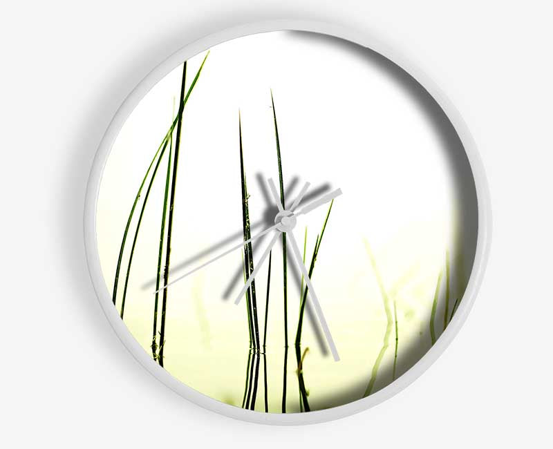 Water Grass Clock - Wallart-Direct UK