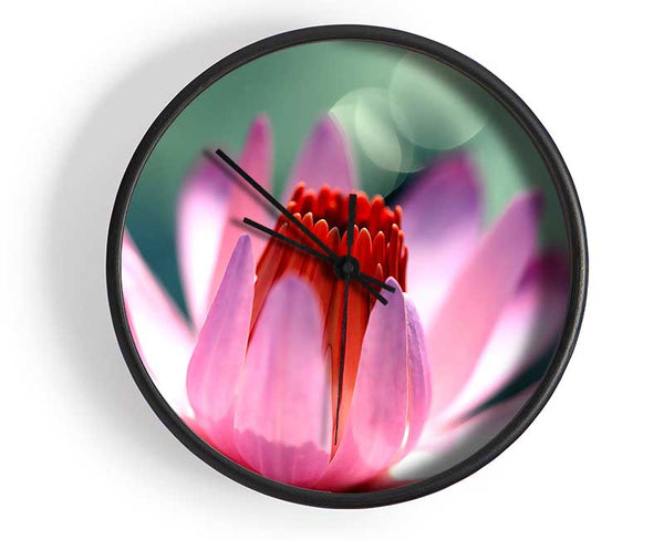 Light Purple Petals Clock - Wallart-Direct UK