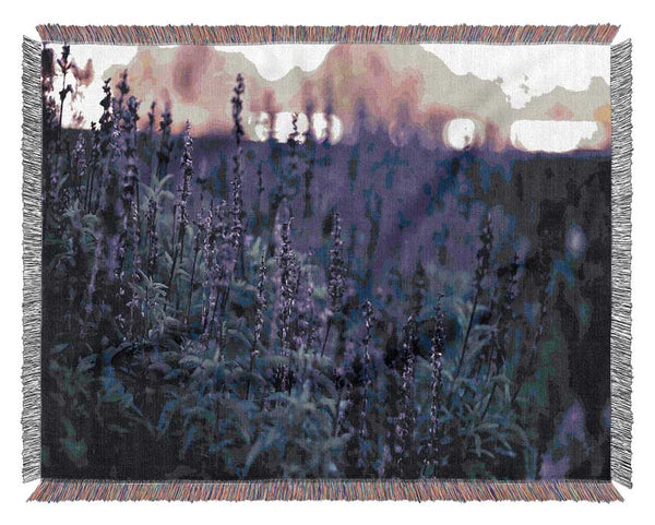 Lavender Woven Blanket