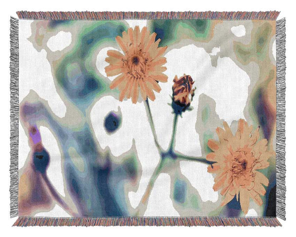 Weed Or Flower Woven Blanket