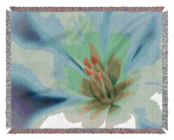 Dreamy Flower Woven Blanket