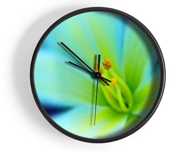 Dreamy Flower Clock - Wallart-Direct UK