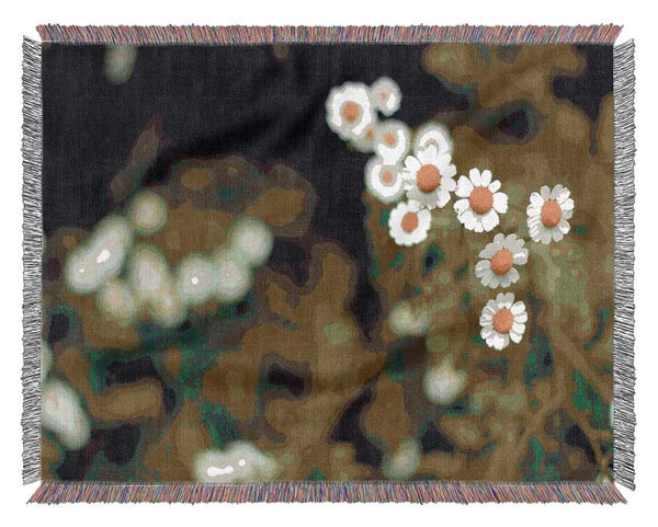 Floral Delight Woven Blanket