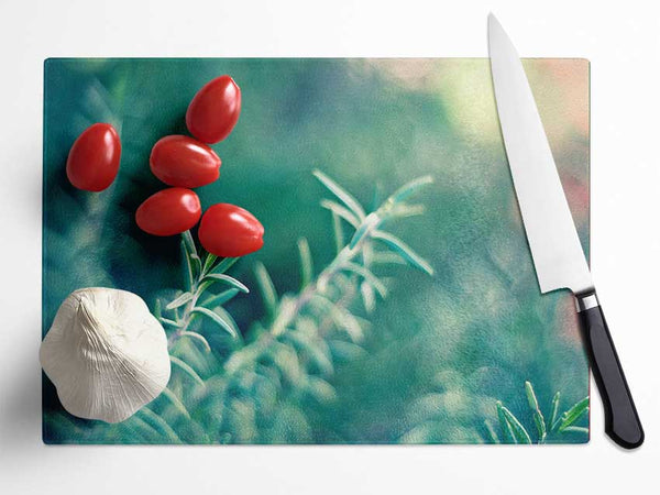Rosemary Glass Chopping Board