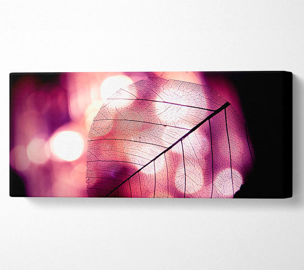 Glitzerndes Blatt