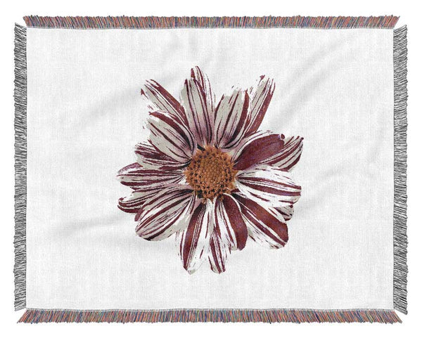 White Stripes Woven Blanket