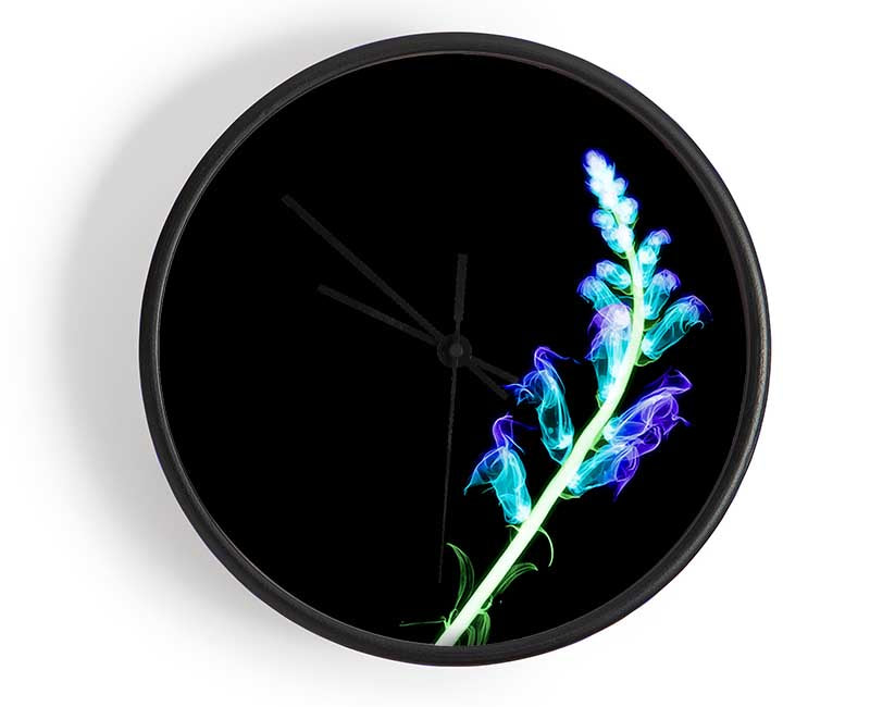 X-Ray Purple Clock - Wallart-Direct UK