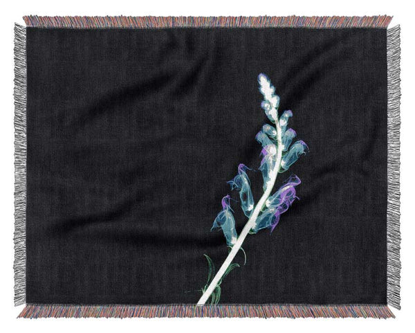X-Ray Purple Woven Blanket
