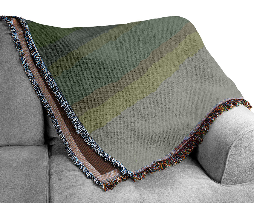 Stunning Cream Tulips Woven Blanket