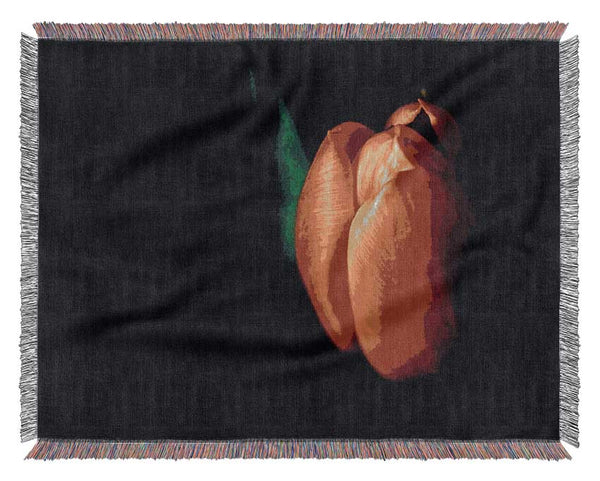Tulip In Blazing Sun Woven Blanket