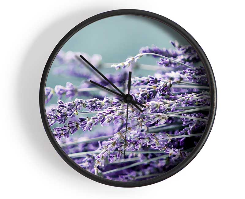 Heather Clock - Wallart-Direct UK