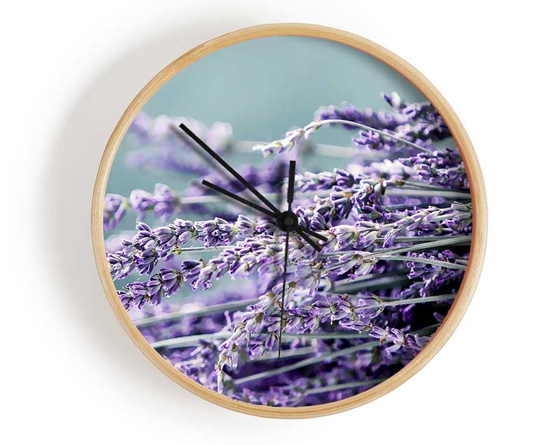 Heather Clock - Wallart-Direct UK