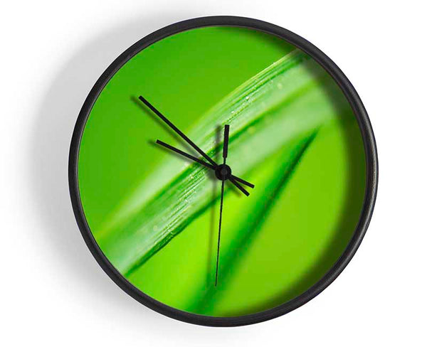 Green On Green Clock - Wallart-Direct UK