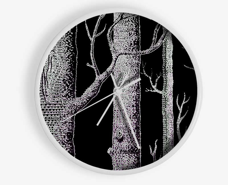 Tree Bark Clock - Wallart-Direct UK